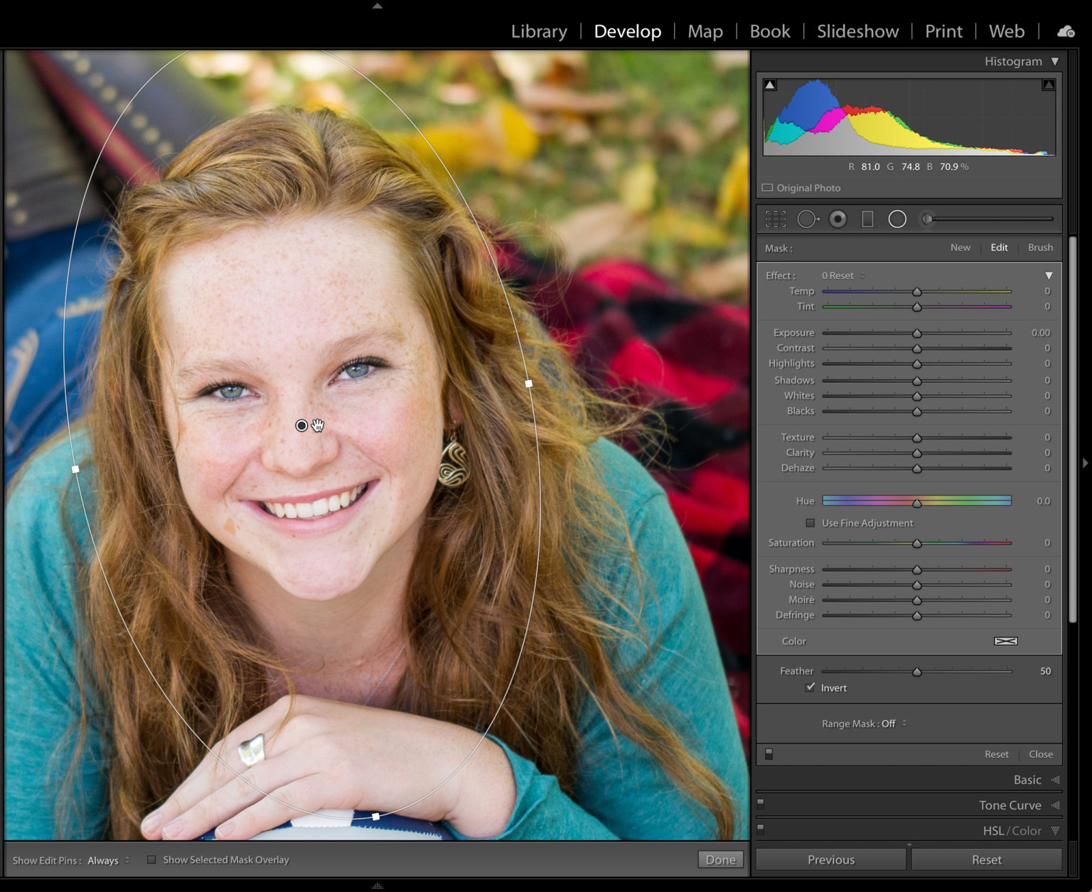 Explore The New Hue Controls In The Local Adjustment Tools Lightroom