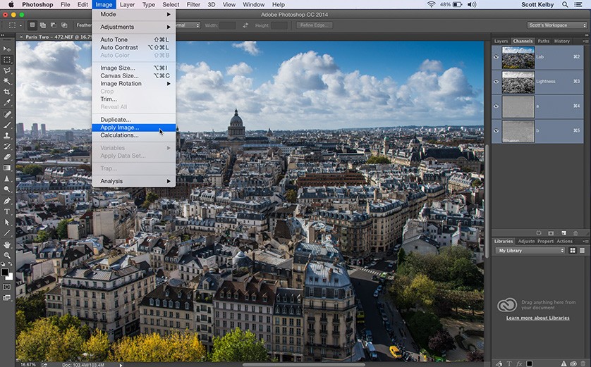 If You Use Photoshop with Lightroom, You're Just a Couple of Clicks ...