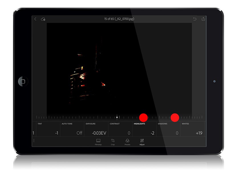 Lightroom Mobile Tip Seeing (and fixing) Highlight Clipping Problems