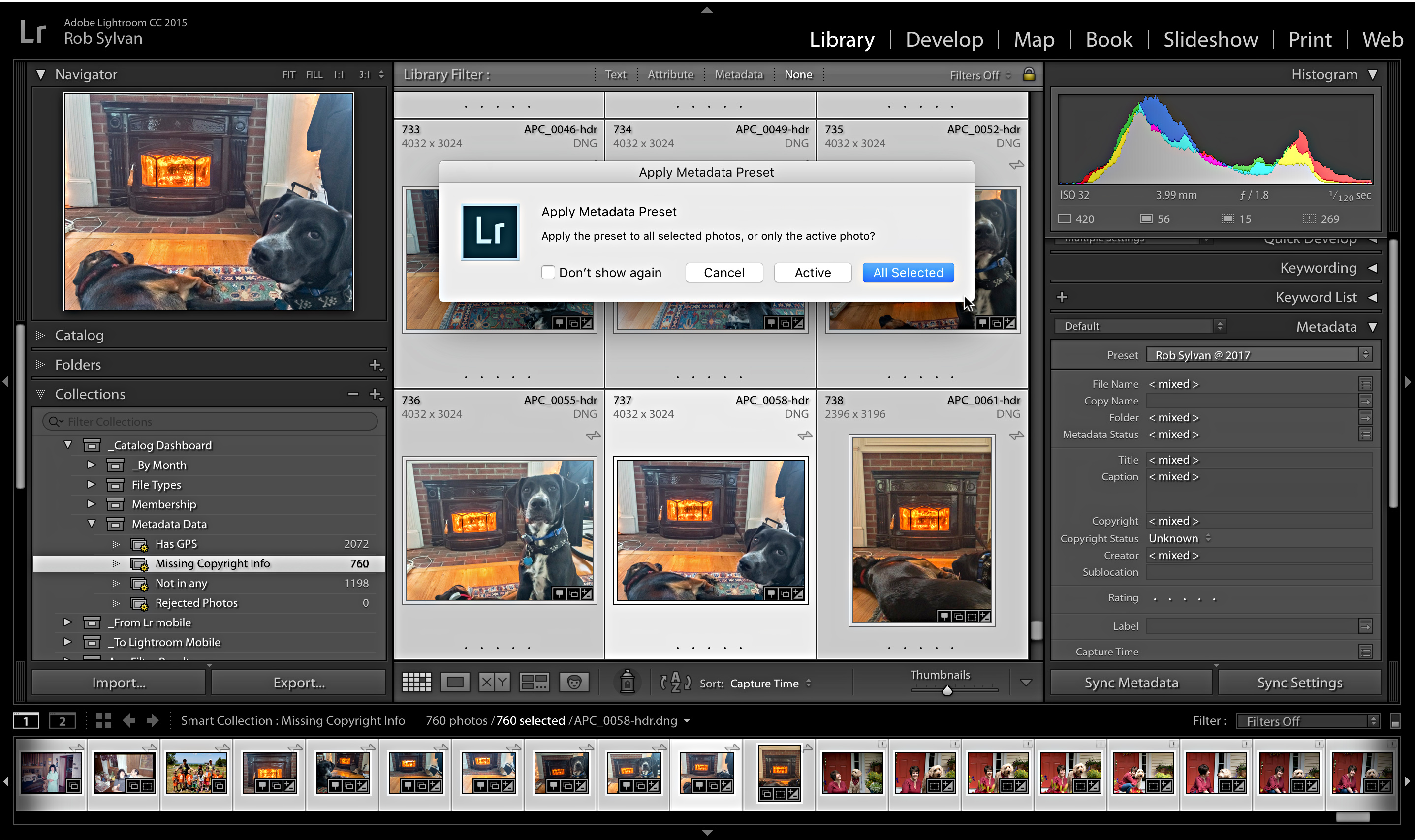 Copyright Status Tip - Lightroom Killer Tips