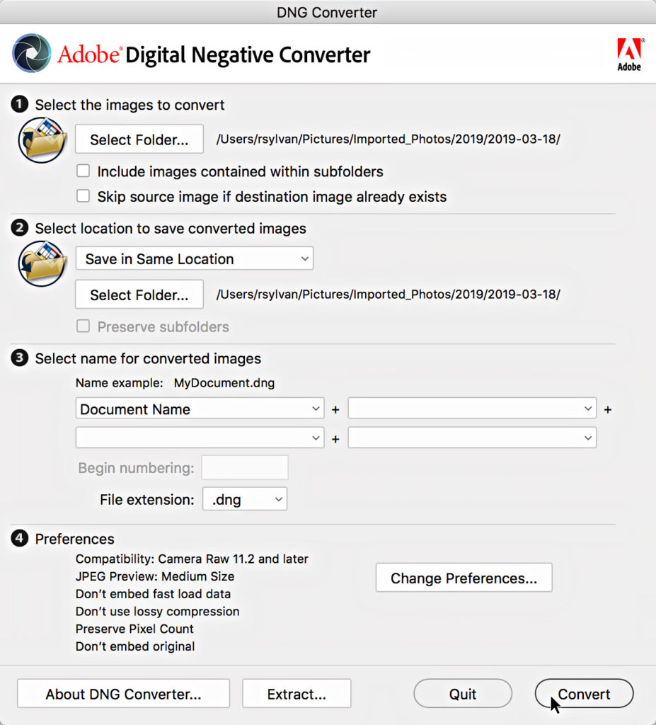 adobe dng converter for windows download