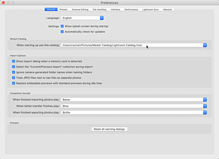 Important Preferences and Catalog Settings Lightroom Killer Tips