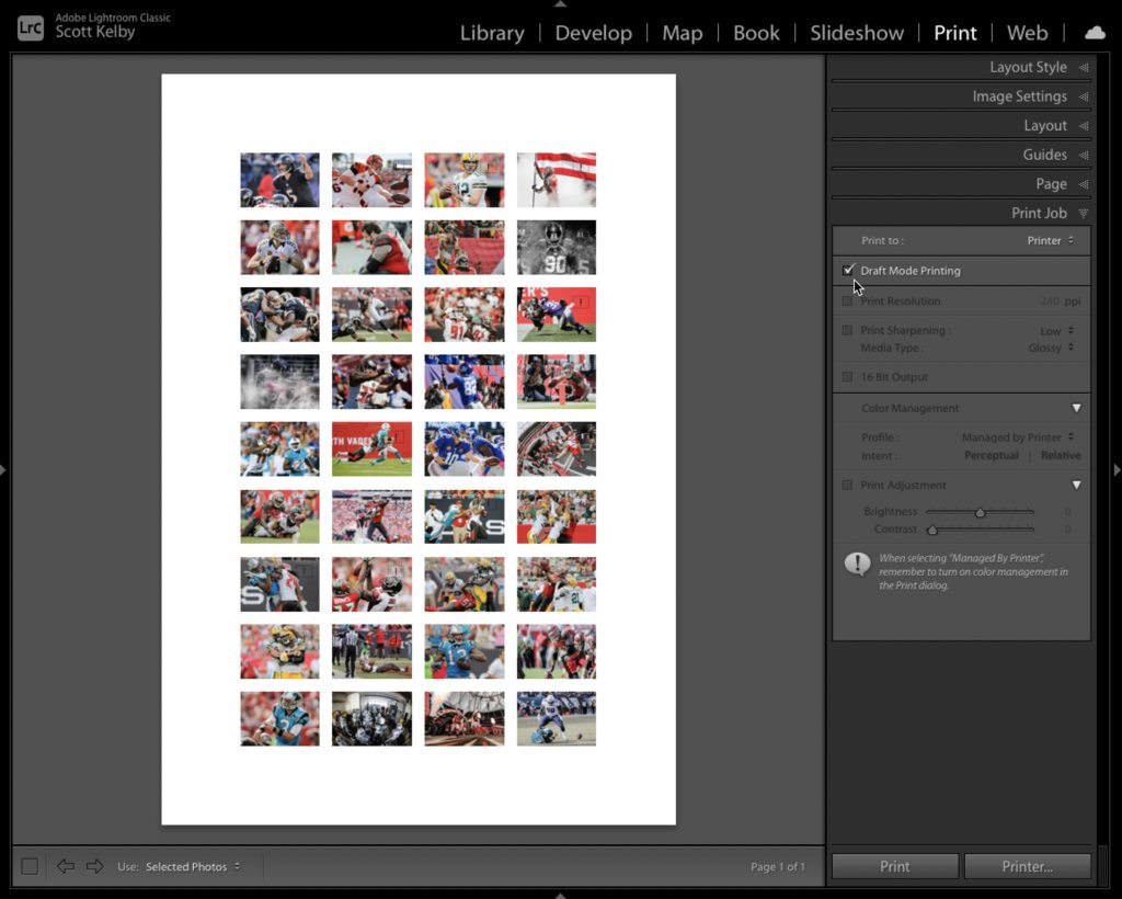 When to Use Lightroom’s Awesome “Draft Mode” Printing (and when not to)