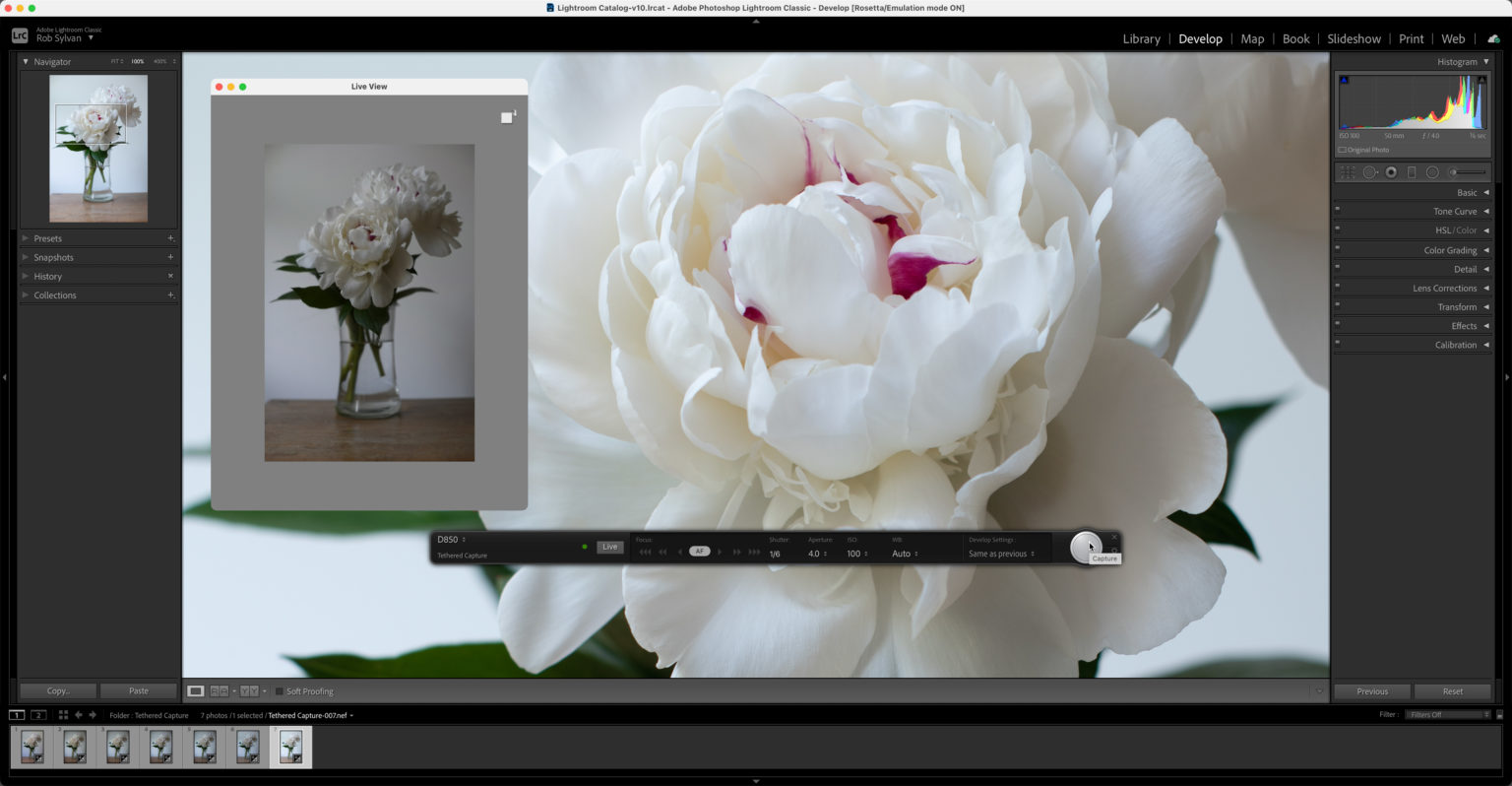 A Look at the Latest Updates to Shooting Tethered Part 1 Lightroom