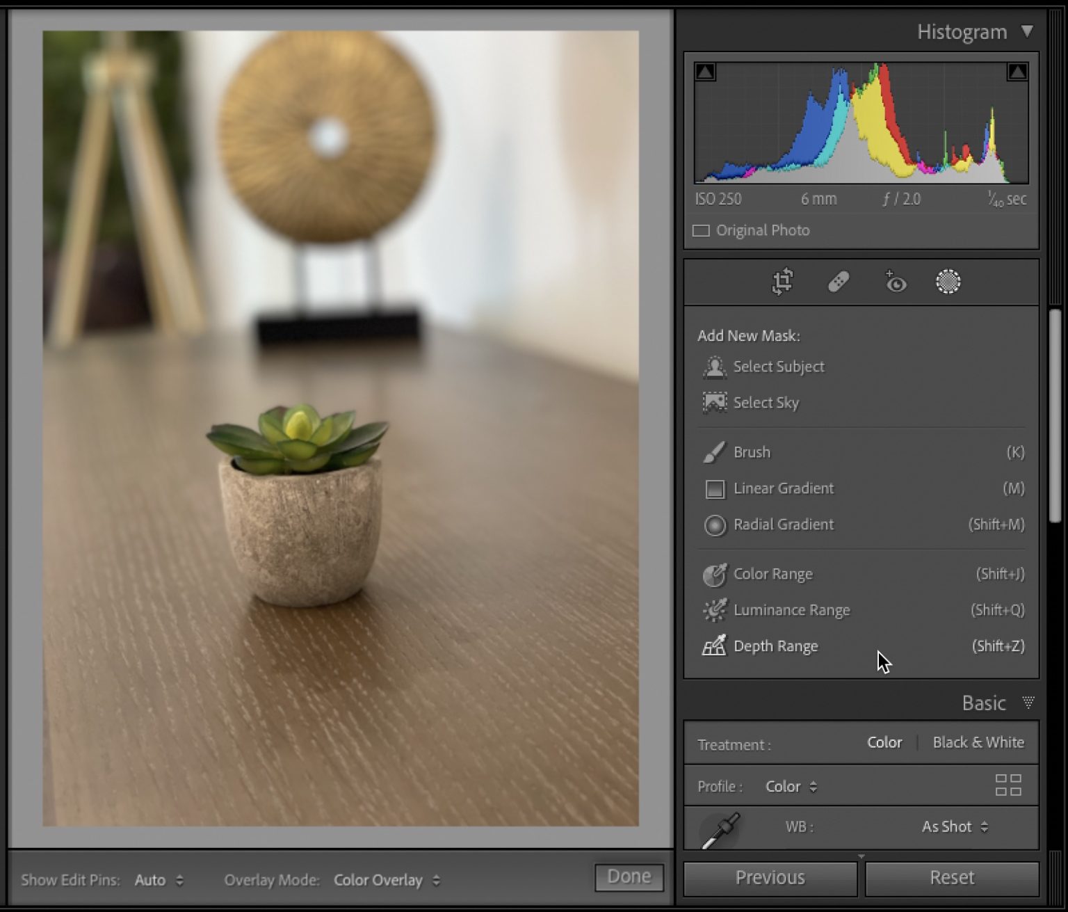 What Lightroom's "Depth Range" Feature Does (and how it works