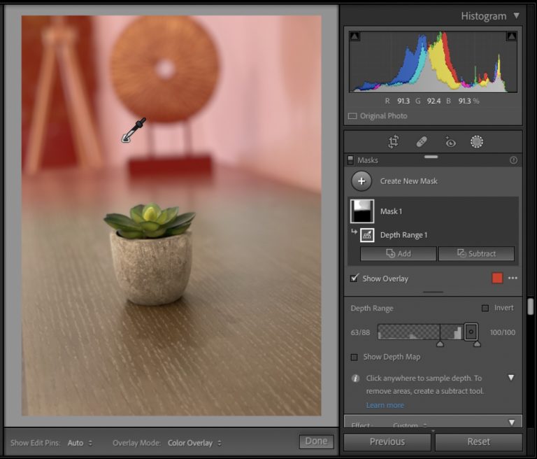 What Lightroom's "Depth Range" Feature Does (and how it works
