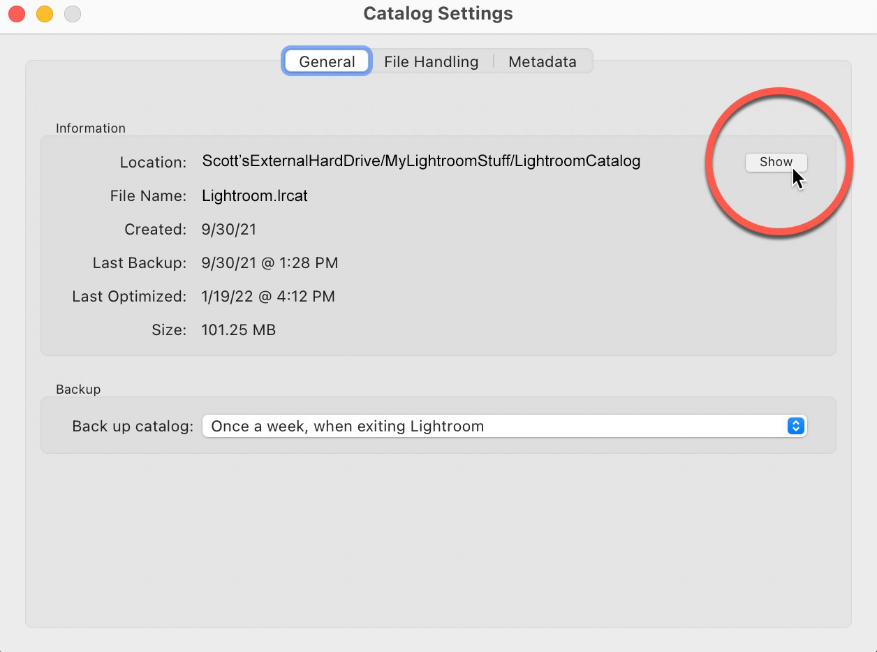 How To Move Your Lightroom Catalog From An External Drive Back to Your