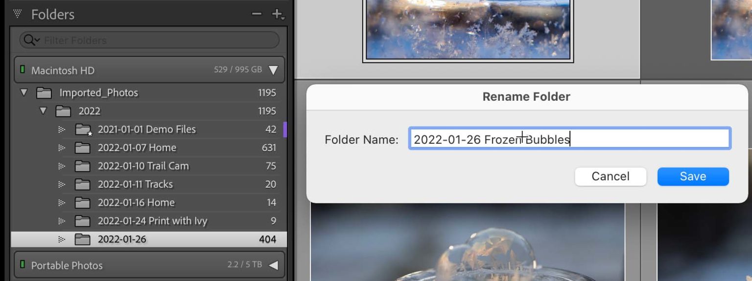 Renaming Folders in Lightroom Classic Lightroom Killer Tips