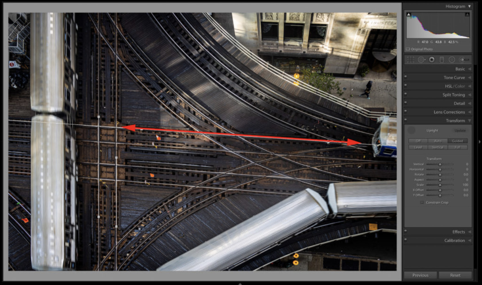 How To Fix Perspective Issues Using Lightroom's "Guided Upright" Feature Lightroom Killer Tips