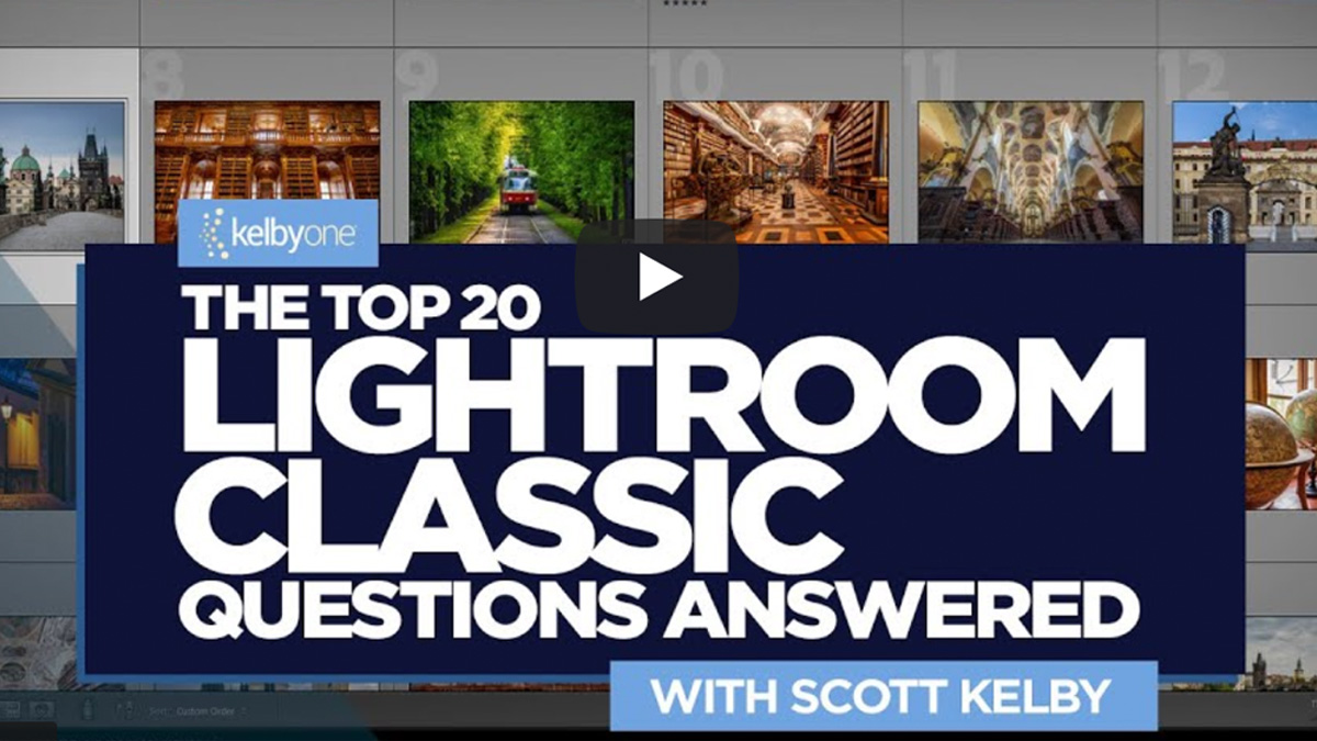 I Did A New Course On The "Top 20 Lightroom Classic Questions