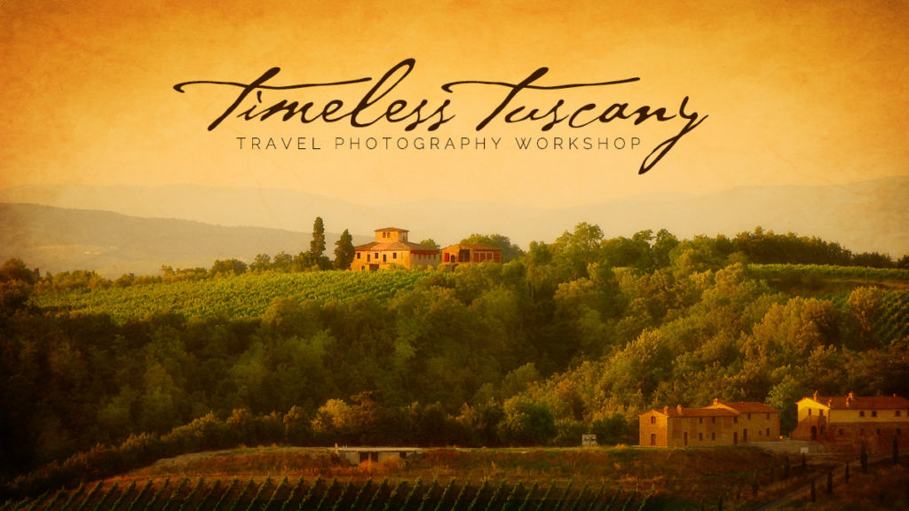 Lightroom Users: Come Explore Tuscany With Me This October