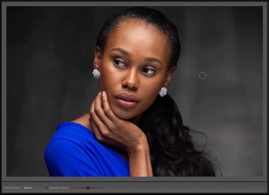 Portrait Retouching in Lightroom Part 5 Remove