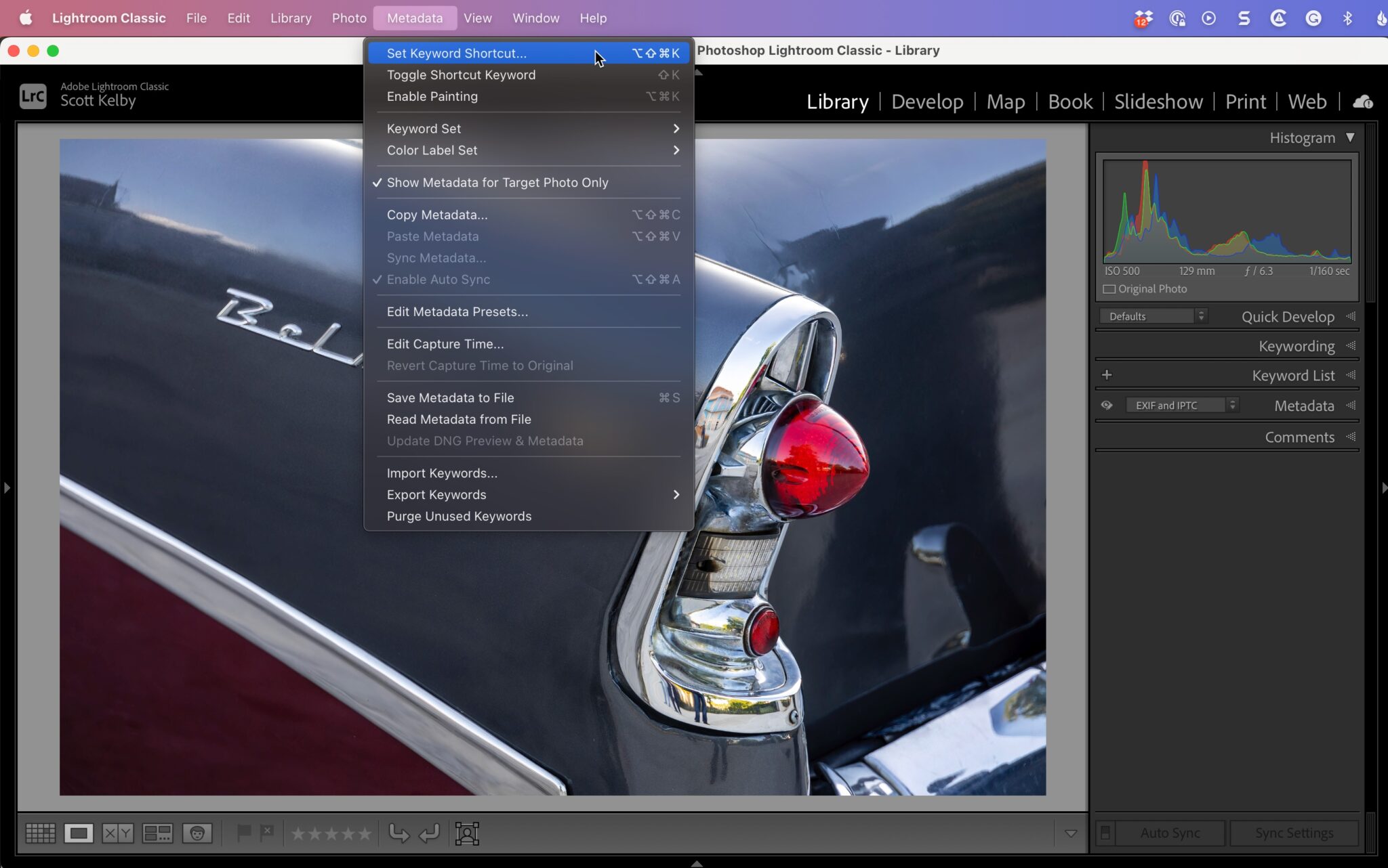 Keyboard Shortcut For Applying Keywords Lightroom Killer Tips