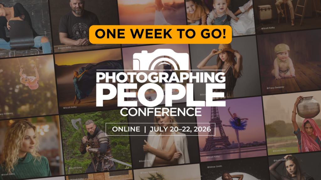 One Week to Go! - Lightroom Killer Tips