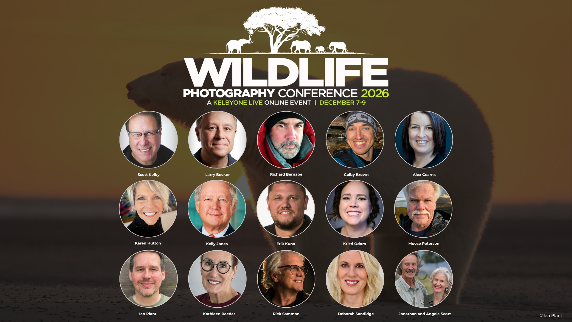 Meet Your Instructors for the Wildlife Photography Conference 2026!